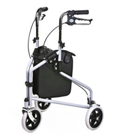 Tri-wheeled walker
